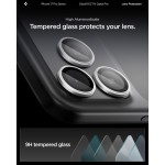 SPIGEN SGP OPTIK.TR EZ FIT CAMERA PROTECTOR Γυαλί προστασίας ΦΑΚΩΝ 9H για CAMERA LENS για Apple IPHONE 17/16/15/14 Pro & iPhone 17/16/15/14 Pro Max - ΑΣΗΜΙ - AGL10124 - 2-TEM
