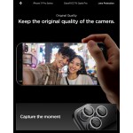 SPIGEN SGP OPTIK.TR EZ FIT CAMERA PROTECTOR Γυαλί προστασίας ΦΑΚΩΝ 9H για CAMERA LENS για Apple IPHONE 17/16/15/14 Pro & iPhone 17/16/15/14 Pro Max - ΑΣΗΜΙ - AGL10124 - 2-TEM