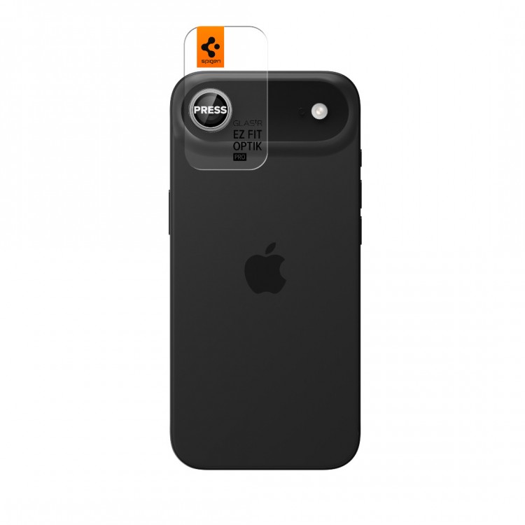 SPIGEN SGP OPTIK.TR EZ FIT CAMERA PROTECTOR Γυαλί προστασίας ΦΑΚΩΝ 9H για CAMERA LENS για Apple IPHONE 17 AIR 6.6 - ΑΣΗΜΙ - AGL10132 - 2-TEM