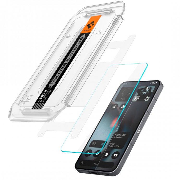 SPIGEN SGP TEMPERED GLASS Glass tR EZ Fit για NOTHING PHONE 3 - 2 ΤΕΜ. - ΔΙΑΦΑΝΟ - AGL10165