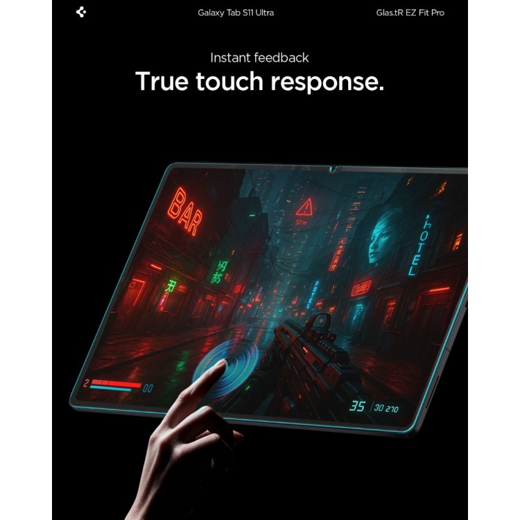 Spigen SGP Γυαλί προστασίας GLAS.TR ”EZ FIT” Pro για SAMSUNG GALAXY TAB S11 11.0 X730 / X736B 2025 , 1 ΤΕΜ. - AGL10198