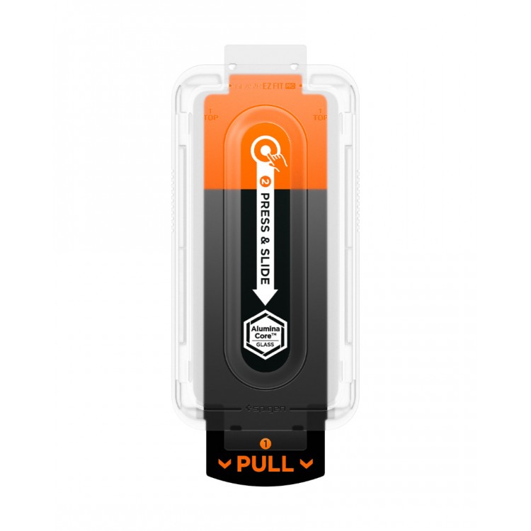 Spigen SGP Γυαλί προστασίας GLAS.tR EZ Fit HD FC για SAMSUNG GALAXY S25 FE 5G 2025 - 2 TEM. - ΔΙΑΦΑΝΟ - AGL10202