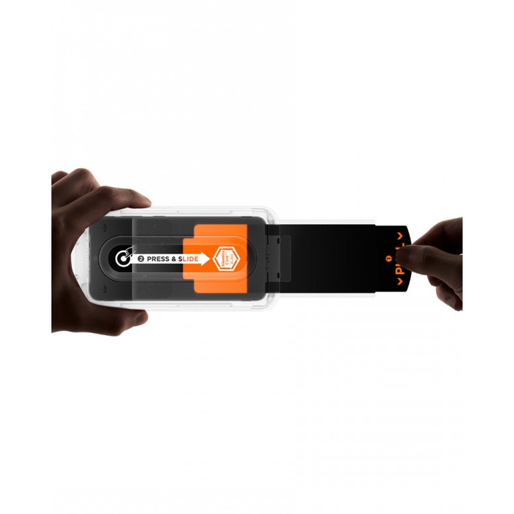 Spigen SGP Γυαλί προστασίας GLAS.tR EZ Fit HD FC για SAMSUNG GALAXY S25 FE 5G 2025 - 2 TEM. - ΔΙΑΦΑΝΟ - AGL10202