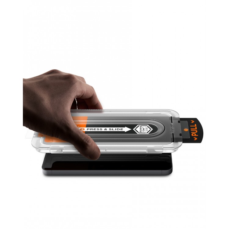 Spigen SGP Γυαλί προστασίας GLAS.tR EZ Fit HD FC για SAMSUNG GALAXY S25 FE 5G 2025 - 2 TEM. - ΔΙΑΦΑΝΟ - AGL10202