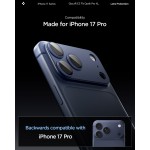 SPIGEN SGP Glas.tR Optik Pro XL EZ FIT CAMERA PROTECTOR Γυαλί προστασίας ΠΛΑΙΣΙΟΥ ΦΑΚΩΝ 9H για CAMERA LENS για Apple iPhone 17 6.3/ iPhone 17 Pro 6.3 5G 2025 - ΜΠΛΕ - AGL10646