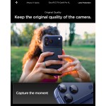 SPIGEN SGP Glas.tR Optik Pro XL EZ FIT CAMERA PROTECTOR Γυαλί προστασίας ΠΛΑΙΣΙΟΥ ΦΑΚΩΝ 9H για CAMERA LENS για Apple iPhone 17 6.3/ iPhone 17 Pro 6.3 5G 2025 - ΜΠΛΕ - AGL10646