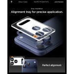 SPIGEN SGP Glas.tR Optik Pro XL EZ FIT CAMERA PROTECTOR Γυαλί προστασίας ΠΛΑΙΣΙΟΥ ΦΑΚΩΝ 9H για CAMERA LENS για Apple iPhone 17 6.3/ iPhone 17 Pro 6.3 5G 2025 - ΜΠΛΕ - AGL10646