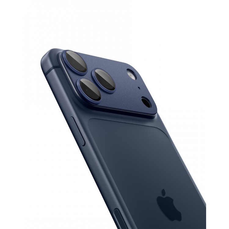 SPIGEN SGP Glas.tR Optik Pro XL EZ FIT CAMERA PROTECTOR Γυαλί προστασίας ΠΛΑΙΣΙΟΥ ΦΑΚΩΝ 9H για CAMERA LENS για Apple iPhone 17 Pro Max 6.9 5G 2025 - ΜΠΛΕ - AGL10651