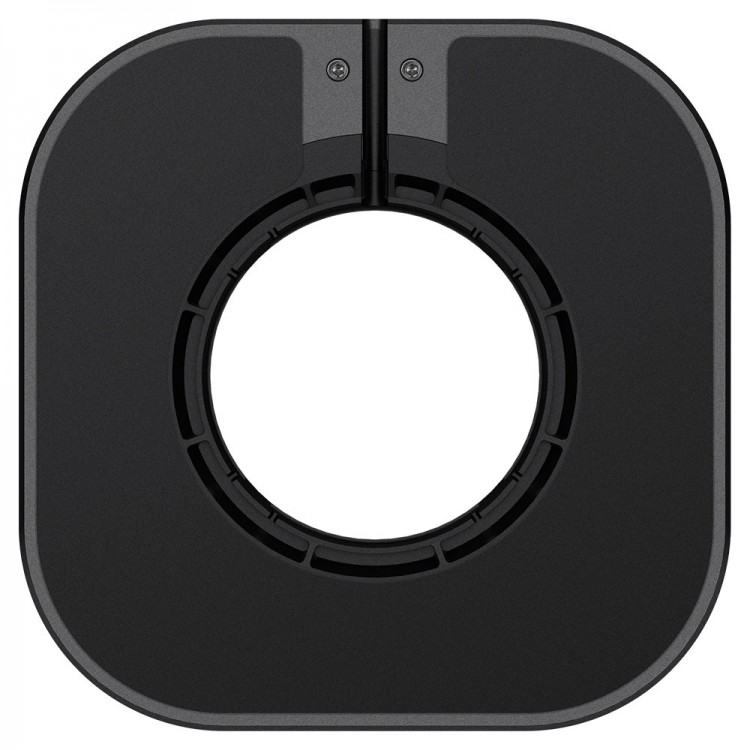 Spigen SGP Aluminum S380 2-σε-1 Επιτραπέζια Βάση Φόρτισης ακουστικών για Apple AirPods Max , με ΥΠΟΔΟΧΗ για ασύρματο φορτιστή - ΜΑΥΡΟ - AMP02818