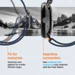 Spigen SGP BAND FIT LITE Υφασμάτινο Λουράκι για Google Pixel Watch 4/3 45 mm (2025/2024) - ΜΑΥΡΟ -  AMP07601