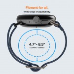 Spigen SGP BAND FIT LITE Υφασμάτινο Λουράκι για Google Pixel Watch 4/3 45 mm (2025/2024) - ΜΑΥΡΟ -  AMP07601