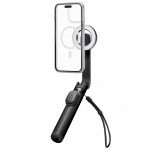 Spigen SGP MAGSAFE MagFit ΑΣΥΡΜΑΤΟ Selfie Stick Bluetooth με Remote & ΤΡΙΠΟΔΑΣ - S571W - ΜΑΥΡΟ - AMP07656