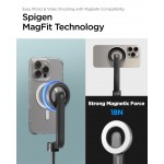 Spigen SGP MAGSAFE MagFit ΑΣΥΡΜΑΤΟ Selfie Stick Bluetooth με Remote & ΤΡΙΠΟΔΑΣ, longer Version - S580W - ΜΑΥΡΟ - AMP07659