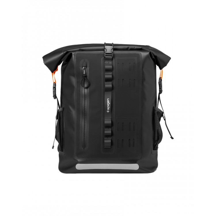 Case Spigen SGP A650 Aqua Shield Rolltop Αδιάβροχη τσάντα Laptop εως 16" , Backpack 35λτ. - ΜΑΥΡΟ - AMP04523