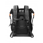 Case Spigen SGP A650 Aqua Shield Rolltop Αδιάβροχη τσάντα Laptop εως 16" , Backpack 35λτ. - ΜΑΥΡΟ - AMP04523