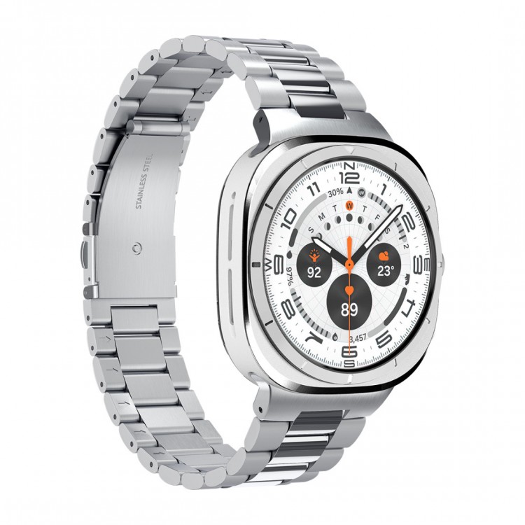 SPIGEN SGP MODERN FIT 316L STAINLESS Steel Μπρασελέ λουράκι για Samsung Galaxy Watch Ultra 47mm - ΑΣΗΜΙ - AMP08823