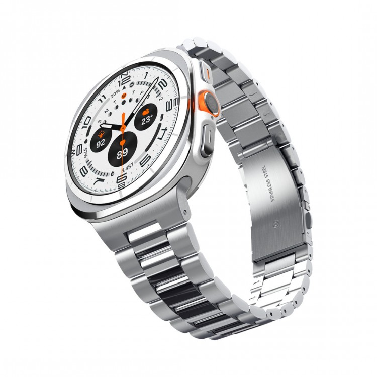 SPIGEN SGP MODERN FIT 316L STAINLESS Steel Μπρασελέ λουράκι για Samsung Galaxy Watch Ultra 47mm - ΑΣΗΜΙ - AMP08823