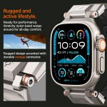 Spigen SGP DuraPro Armor λουράκι για APPLE WATCH Ultra 2/1 49mm / 9/8/7 45mm / SE/6/5/4 44mm / 3/2/1 42mm - Military ΠΡΑΣΙΝΟ ΧΑΚΙ - AMP09102