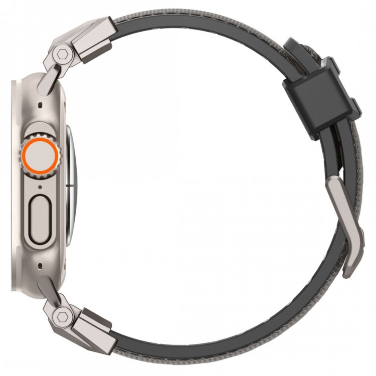 Spigen SGP DuraPro Armor λουράκι για APPLE WATCH Ultra 2/1 49mm / 9/8/7 45mm / SE/6/5/4 44mm / 3/2/1 42mm - ΓΚΡΙ - AMP09104