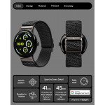 Θήκη Spigen SGP LITE FIT ”X” ΛΟΥΡΑΚΙ για Google Pixel Watch 4/3 45mm - MATTE ΜΑΥΡΟ - AMP09487