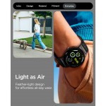 Θήκη Spigen SGP LITE FIT ”X” ΛΟΥΡΑΚΙ για Google Pixel Watch 4/3 45mm - MATTE ΜΑΥΡΟ - AMP09487