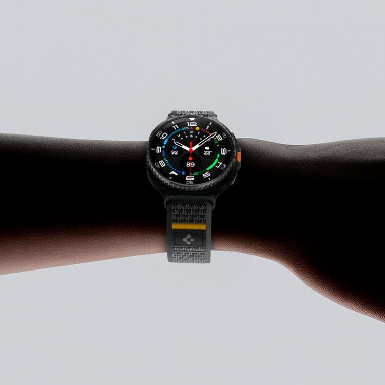 Spigen SGP ATHLEX AIR Band / λουράκι για Samsung Galaxy Watch 8 46mm/44mm/40mm - ΜΑΥΡΟ - AMP10111