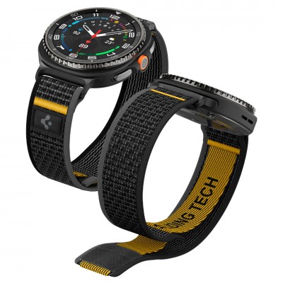 Spigen SGP ATHLEX AIR Band / λουράκι για Samsung Galaxy Watch 8 46mm/44mm/40mm - ΜΑΥΡΟ - AMP10111