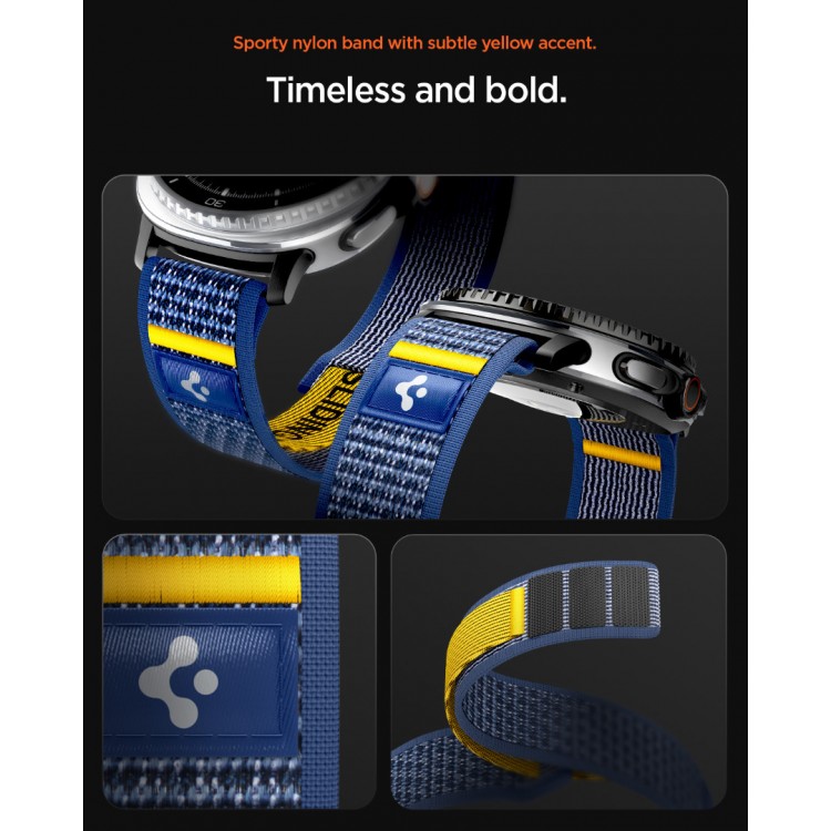 Spigen SGP ATHLEX AIR Band / λουράκι για Samsung Galaxy Watch 8 46mm/44mm/40mm - ACTIVE NAVY ΜΠΛΕ - AMP10114