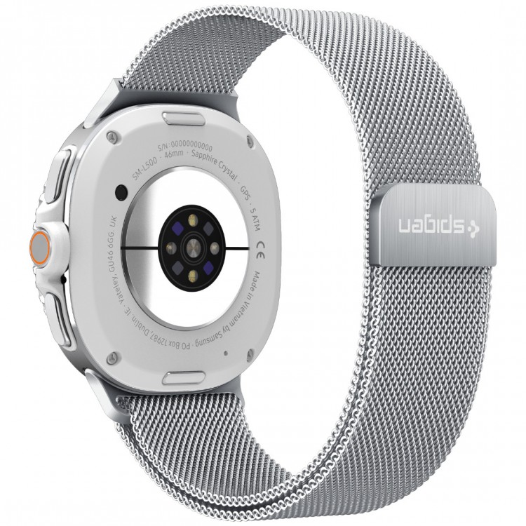 Spigen SGP Metal Fit BAND Λουράκι για Samsung Galaxy Watch 8 (40/44/46mm) - ΑΣΗΜΙ - AMP10121