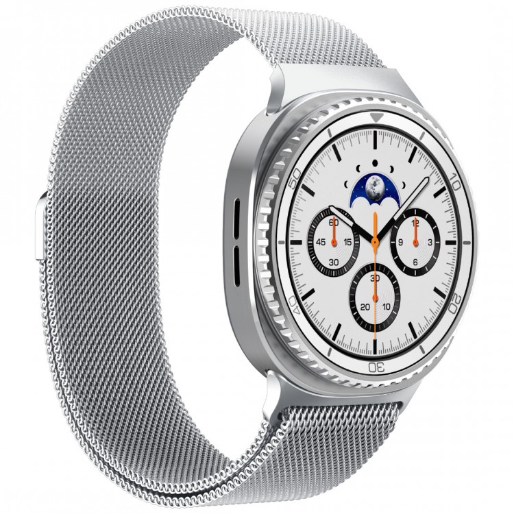 Spigen SGP Metal Fit BAND Λουράκι για Samsung Galaxy Watch 8 (40/44/46mm) - ΑΣΗΜΙ - AMP10121