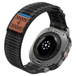 Spigen SGP WBF0 Fabric Band (hook-and-loop) Υφασμάτινο Λουράκι για Samsung Galaxy Watch Ultra 47MM - ΜΑΥΡΟ - AMP10146