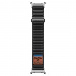 Spigen SGP WBF0 Fabric Band (hook-and-loop) Υφασμάτινο Λουράκι για Samsung Galaxy Watch Ultra 47MM - ΜΑΥΡΟ - AMP10146