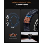 Spigen SGP WBF0 Fabric Band (hook-and-loop) Υφασμάτινο Λουράκι για Samsung Galaxy Watch Ultra 47MM - ΜΑΥΡΟ - AMP10146