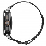 Spigen SGP WBF0 Fabric Band (hook-and-loop) Υφασμάτινο Λουράκι για Samsung Galaxy Watch Ultra 47MM - ΜΑΥΡΟ - AMP10146