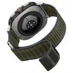 Spigen SGP WBF0 Fabric Band (hook-and-loop) Υφασμάτινο Λουράκι για Samsung Galaxy Watch Ultra 47MM - ΠΡΑΣΙΝΟ ΧΑΚΙ - AMP10147