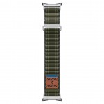 Spigen SGP WBF0 Fabric Band (hook-and-loop) Υφασμάτινο Λουράκι για Samsung Galaxy Watch Ultra 47MM - ΠΡΑΣΙΝΟ ΧΑΚΙ - AMP10147