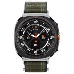 Spigen SGP WBF0 Fabric Band (hook-and-loop) Υφασμάτινο Λουράκι για Samsung Galaxy Watch Ultra 47MM - ΠΡΑΣΙΝΟ ΧΑΚΙ - AMP10147