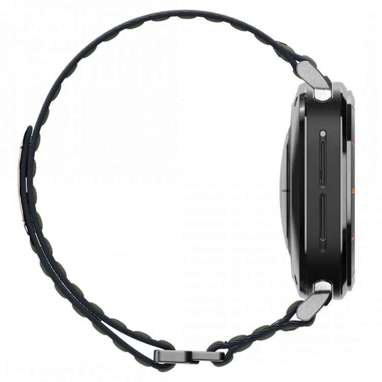 Spigen SGP WBF0 Fabric Band (hook-and-loop) Υφασμάτινο Λουράκι για Samsung Galaxy Watch Ultra 47MM - ΠΡΑΣΙΝΟ ΧΑΚΙ - AMP10147