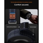 Spigen SGP WBF0 Fabric Band (hook-and-loop) Υφασμάτινο Λουράκι για Samsung Galaxy Watch Ultra 47MM - Navy ΜΠΛΕ - AMP10148