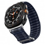 Spigen SGP WBF0 Fabric Band (hook-and-loop) Υφασμάτινο Λουράκι για Samsung Galaxy Watch Ultra 47MM - Navy ΜΠΛΕ - AMP10148