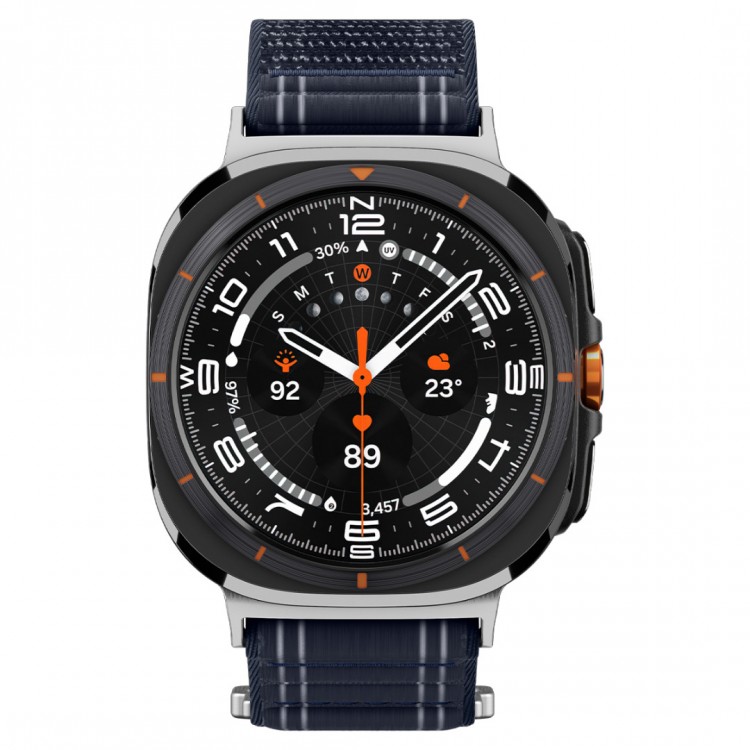 Spigen SGP WBF0 Fabric Band (hook-and-loop) Υφασμάτινο Λουράκι για Samsung Galaxy Watch Ultra 47MM - Navy ΜΠΛΕ - AMP10148