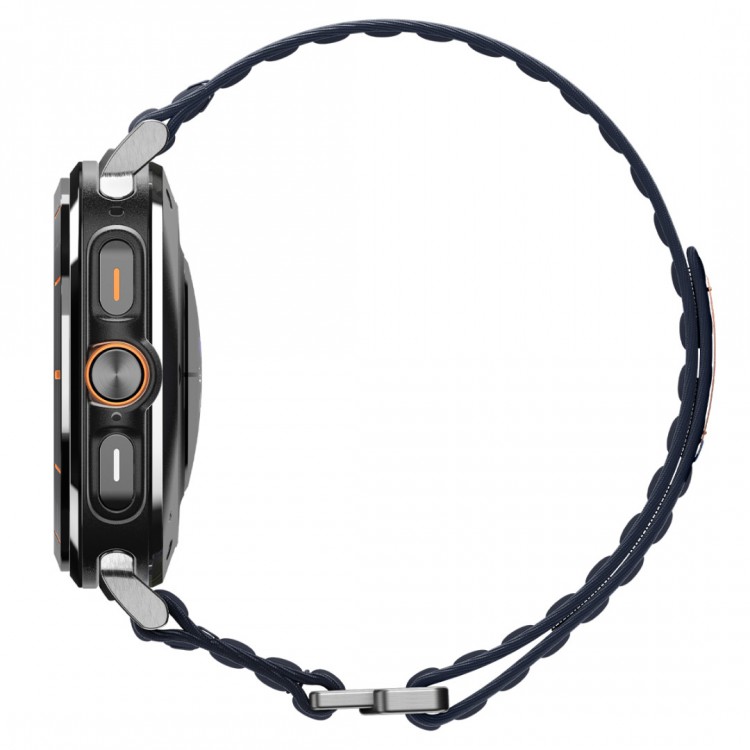 Spigen SGP WBF0 Fabric Band (hook-and-loop) Υφασμάτινο Λουράκι για Samsung Galaxy Watch Ultra 47MM - Navy ΜΠΛΕ - AMP10148