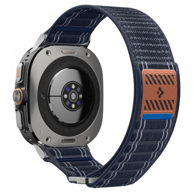 Spigen SGP WBF0 Fabric Band (hook-and-loop) Υφασμάτινο Λουράκι για Samsung Galaxy Watch Ultra 47MM - Navy ΜΠΛΕ - AMP10148