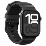 Spigen SGP WBS2 Λουράκι ΣΙΛΙΚΟΝΗΣ για APPLE WATCH SERIES 8 / 9 / 10 / 11 / SE / ULTRA (44 / 45 / 46 / 49 MM) - ΜΑΥΡΟ - AMP10508