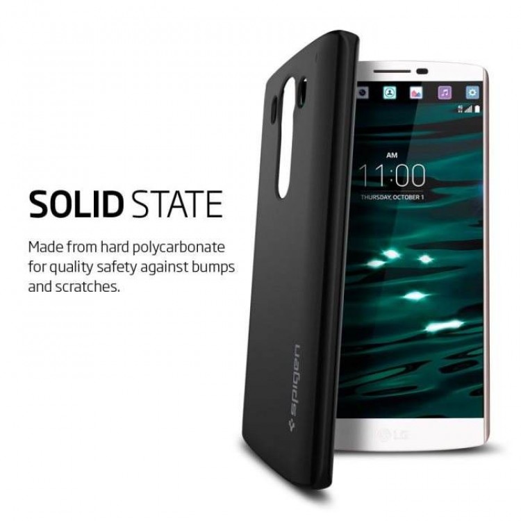 Θήκη Spigen SGP Thin Fit για LG V10 ΜΑΥΡΗ - SGP11803