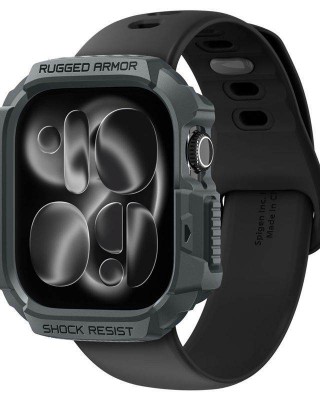 Θήκη Spigen SGP Rugged Armor 2 για Apple Watch SERIES 10/11 46mm - ΣΚΟΥΡΟ ΓΚΡΙ - ACS10500