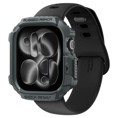 Θήκη Spigen SGP Rugged Armor 2 για Apple Watch SERIES 10/11 46mm - ΣΚΟΥΡΟ ΓΚΡΙ - ACS10500