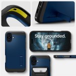 Θήκη Spigen SGP Tough Armor MagSafe MAGFIT για Apple iPhone 16 6.1 2024 - NAVY ΜΠΛΕ - ACS08217