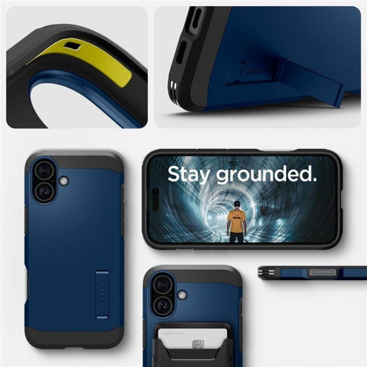 Θήκη Spigen SGP Tough Armor MagSafe MAGFIT για Apple iPhone 16 6.1 2024 - NAVY ΜΠΛΕ - ACS08217