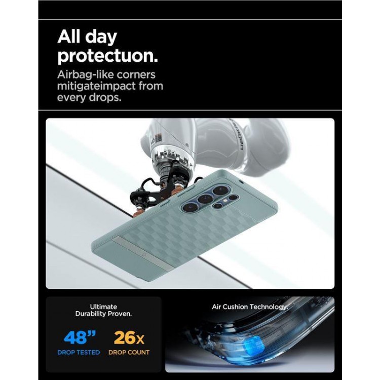 Θήκη Spigen SGP Parallax MagSafe για Samsung Galaxy S25 ULTRA 5G 2025 - Sage ΠΡΑΣΙΝΟ - ACS09053